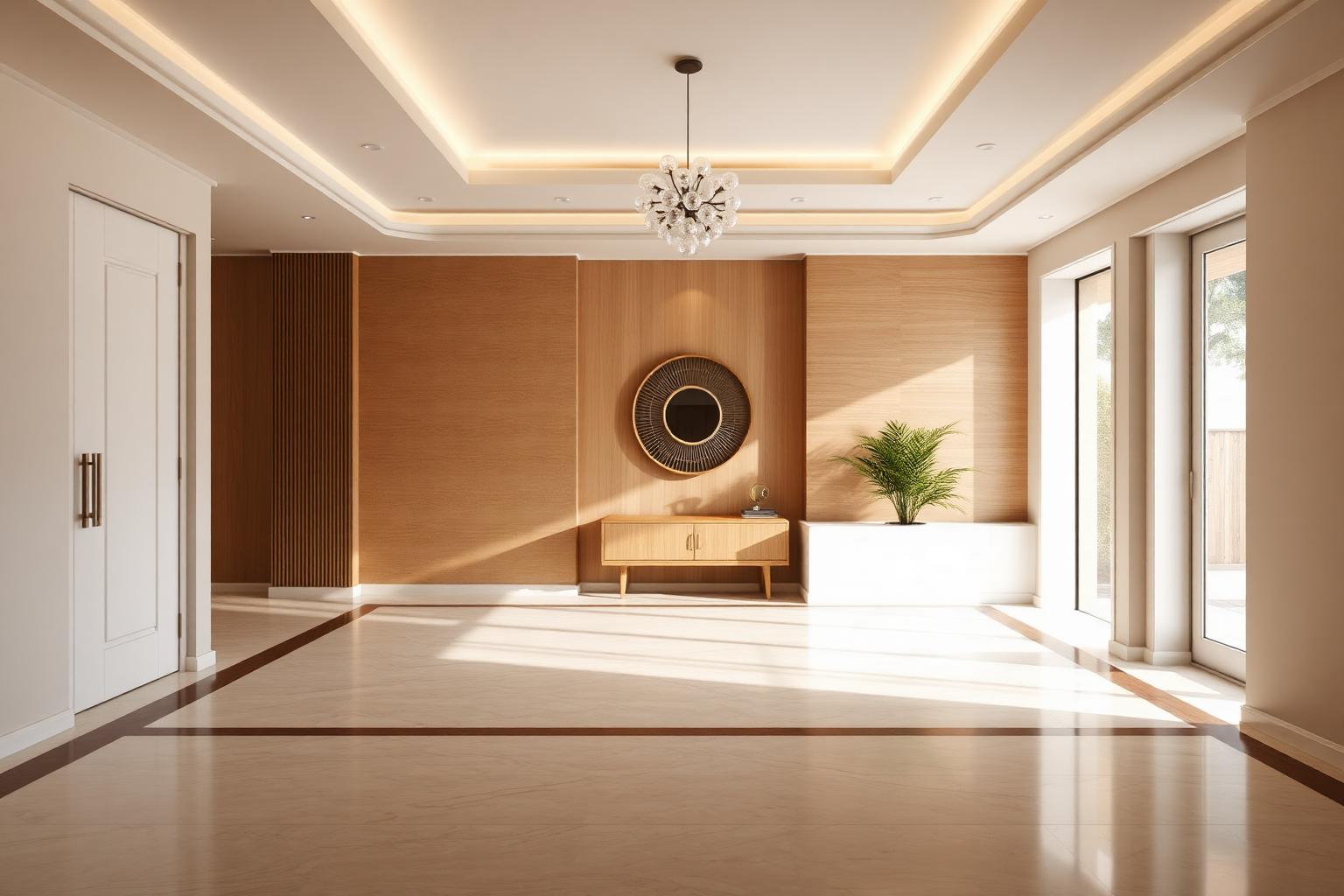 Entrance & lobby in the affordable modern luxury scheme
